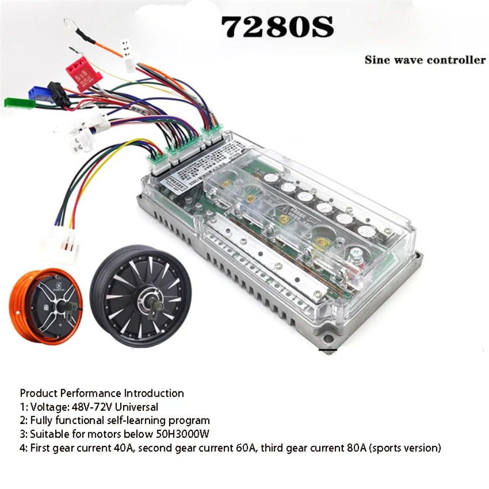 Kelly Kls7230S Controller - 7255S/7280S Sine Wave Ujian Mock Ketiga