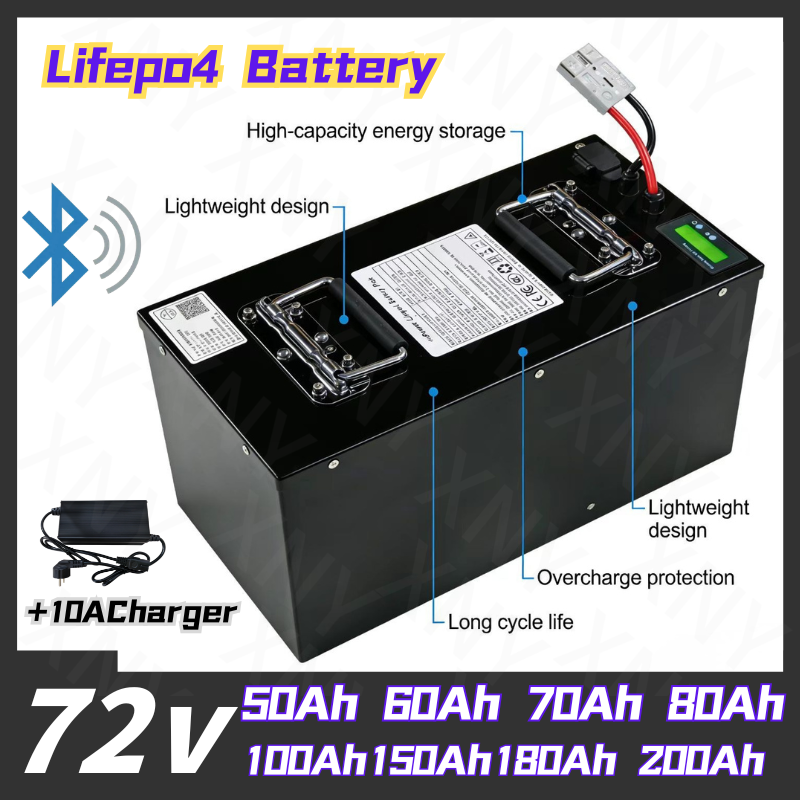 72V 40Ah Lifepo4 Battery Pack - Baterai Lithium XNY-72V LifePo4 50Ah 60AH