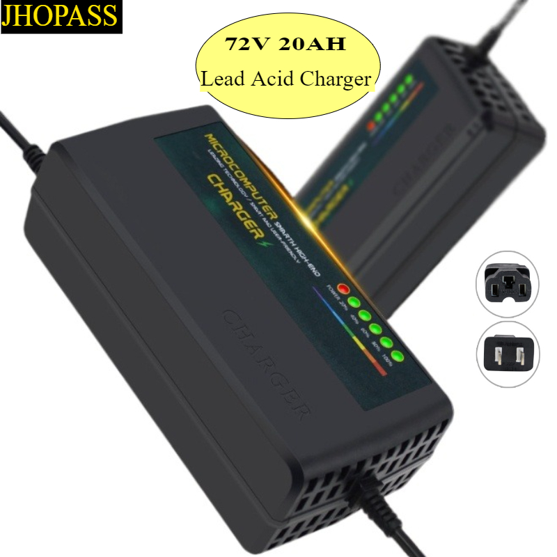 84V 20A Smart Charger - Pengisi Daya Baterai Asam Timbal Kering