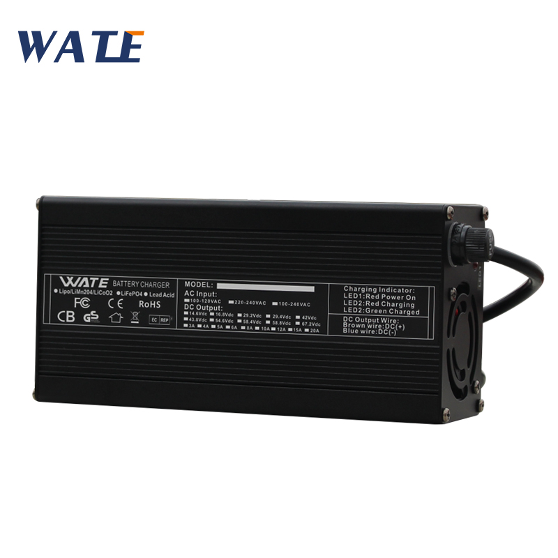 84V 20A Smart Charger - Pengisi Daya Baterai LiFePO4 Cerdas 87.6V