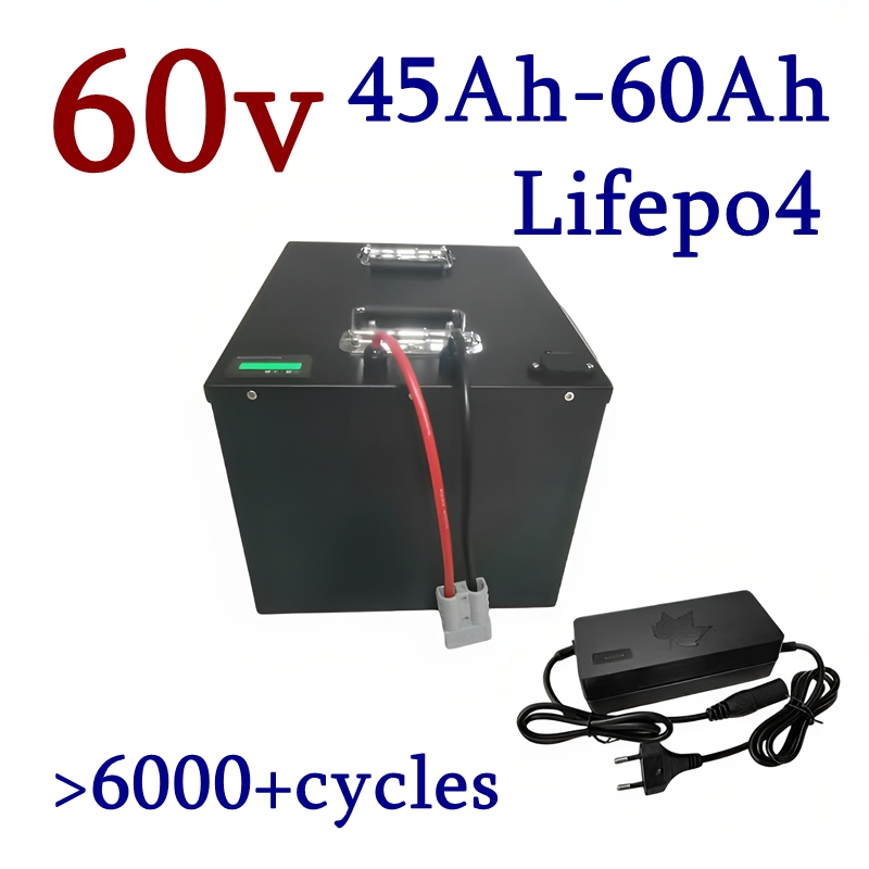 Baterai Lithium Lifepo4 60V 45 - 60V 50Ah Electric Scooter Battery ulasan dan harga