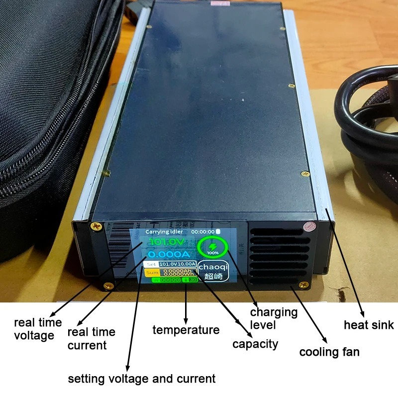 Pengisi Daya Baterai Lithium P - 84V 20A Smart Charger ulasan dan harga