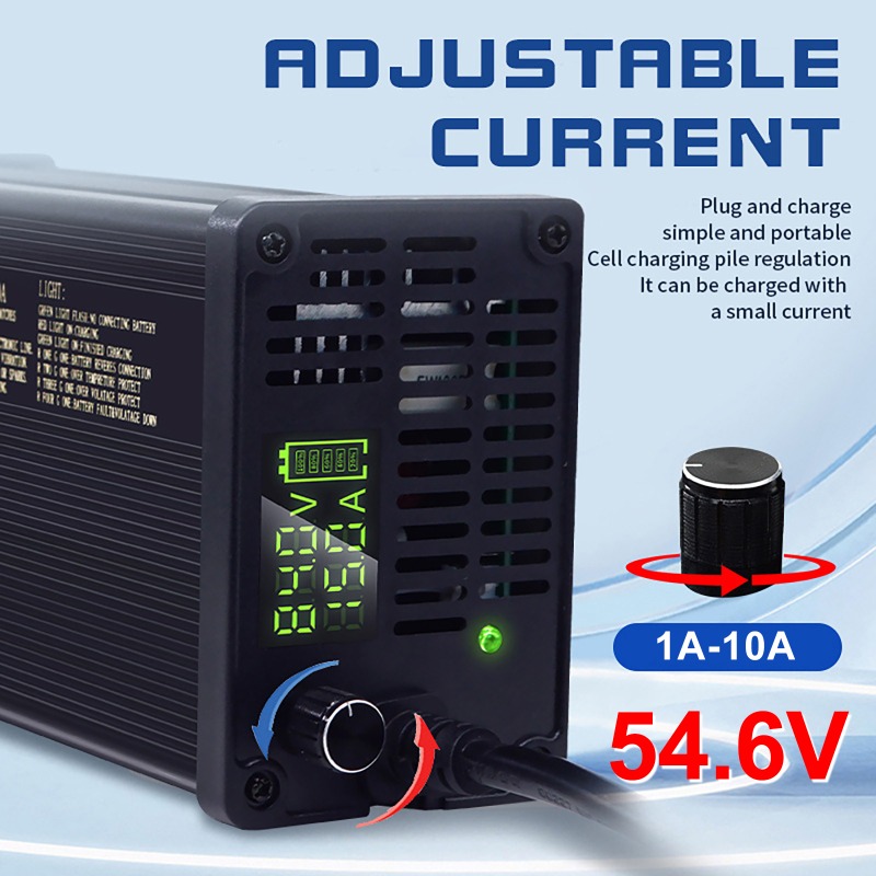 Pengisi Daya Baterai Lithium 4 - 84V 20A Smart Charger ulasan dan harga