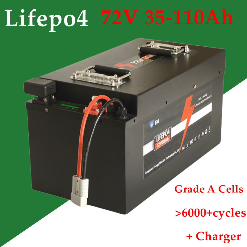 Baterai Lithium 72V 35Ah 40Ah  - 72V 40Ah Lifepo4 Battery Pack ulasan dan harga