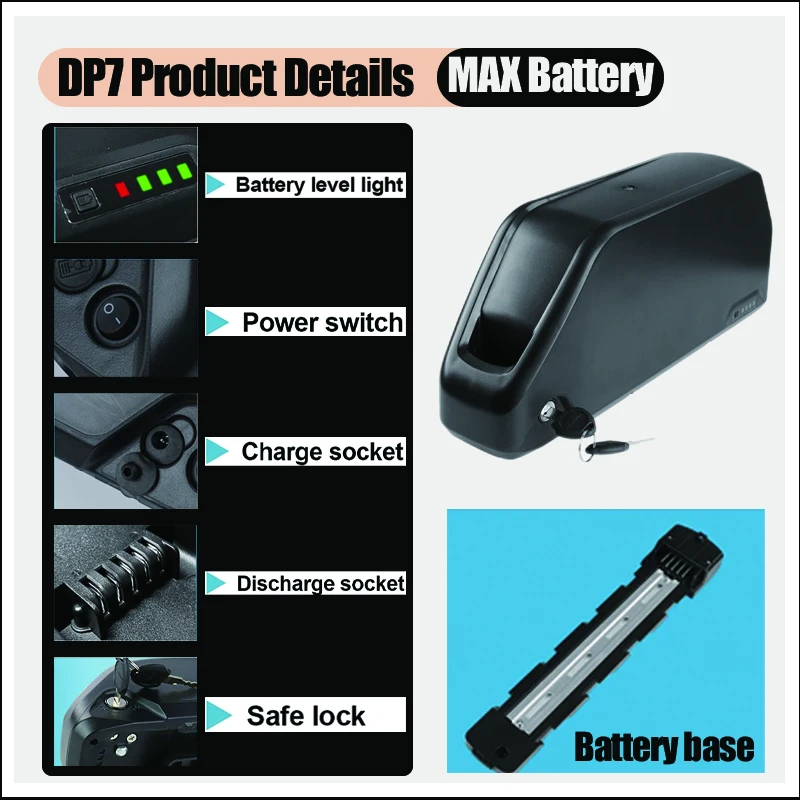 Baterai Sepeda Listrik Polly D - 72V 50Ah 21700 Lithium Battery ulasan dan harga