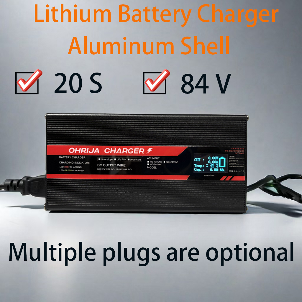 Pengisi Daya Baterai Lithium 8 - 84V 20A Smart Charger ulasan dan harga