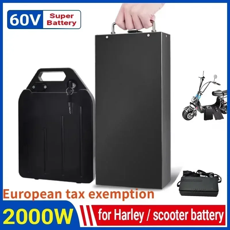 Baterai Lithium 60V Penggantia - 60V 50Ah Electric Scooter Battery ulasan dan harga