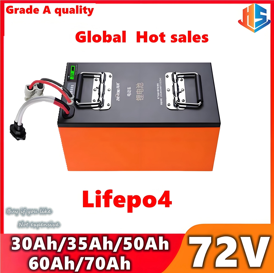 Baterai Lifepo4 72V 50Ah 60AH  - 72V 40Ah Lifepo4 Battery Pack ulasan dan harga
