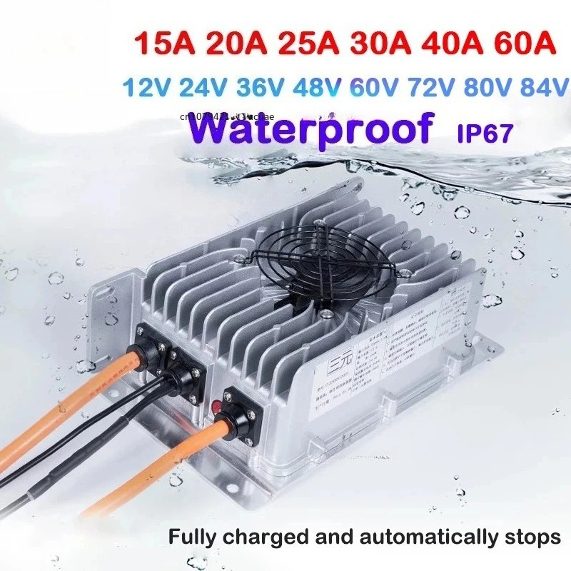 Pengisi Daya Baterai Lithium L - 72V 15A Fast Charger ulasan dan harga
