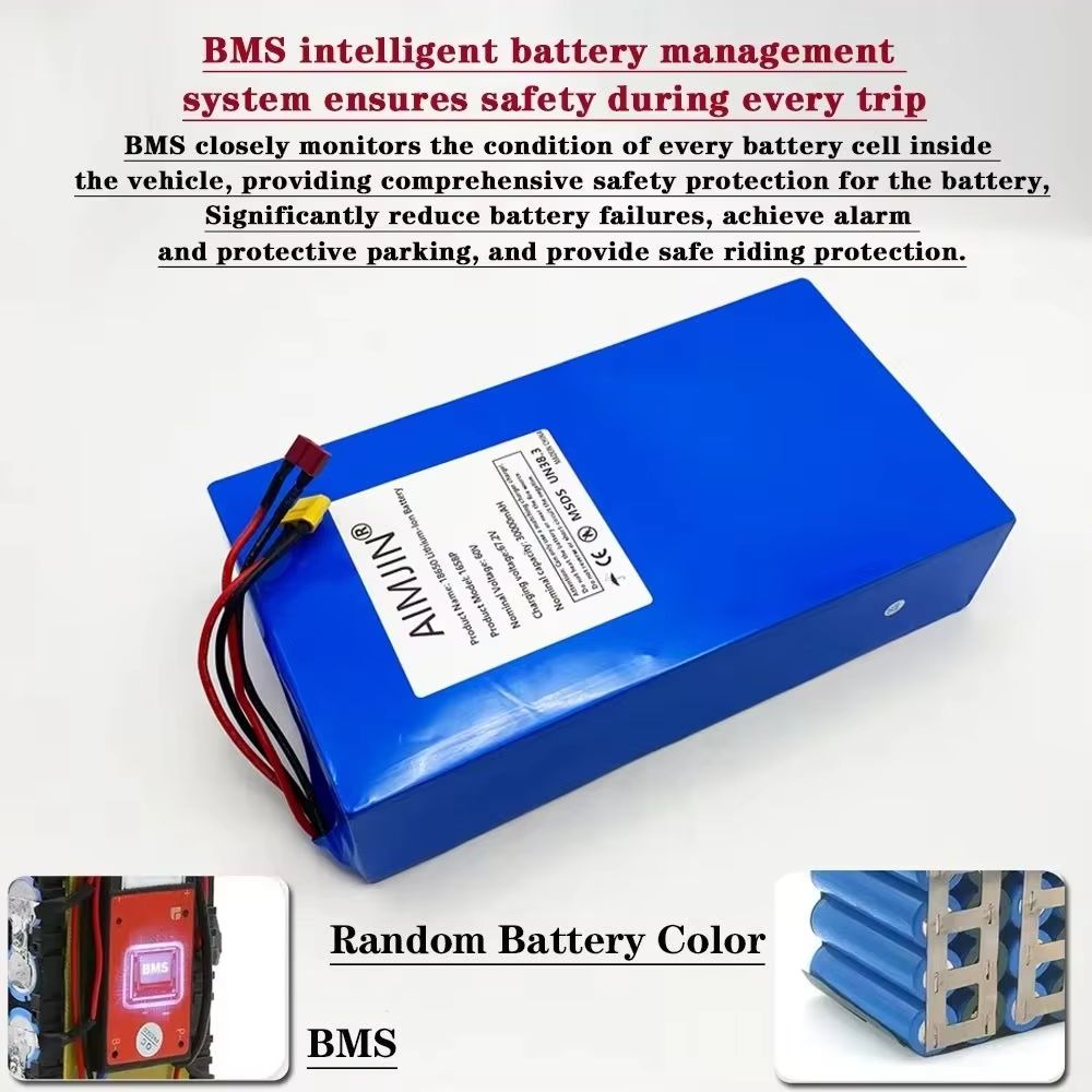16S8p Paket baterai lithium up - 60V 50Ah Electric Scooter Battery ulasan dan harga