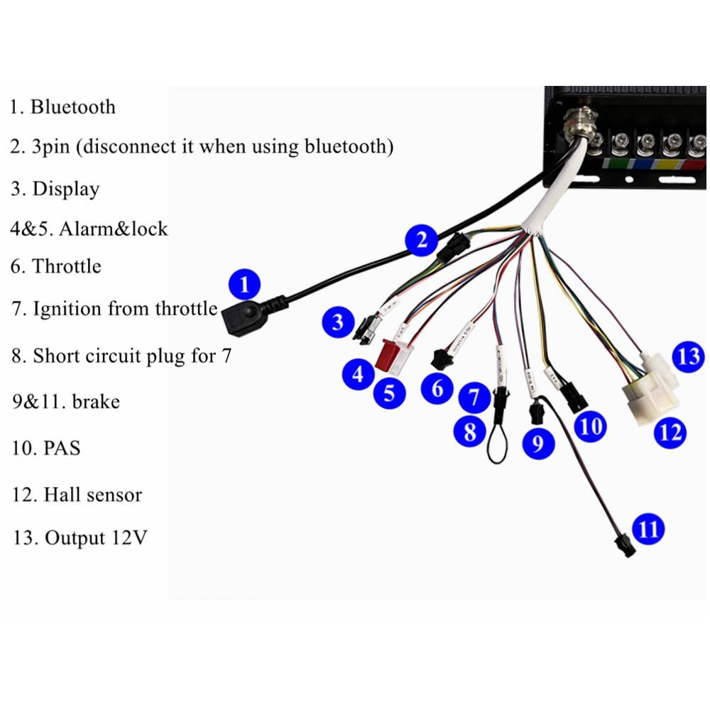 Kit Kontroler NBpower/sabvoton - 72V 100A Sabvoton Controller ulasan dan harga