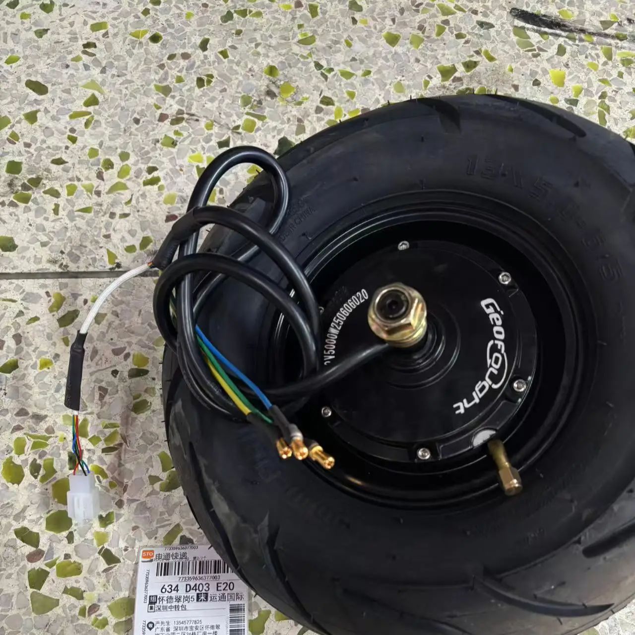 Motor Hub Brushless Skuter Lis - 13 Inch 72V 5000W Brushless Motor ulasan dan harga