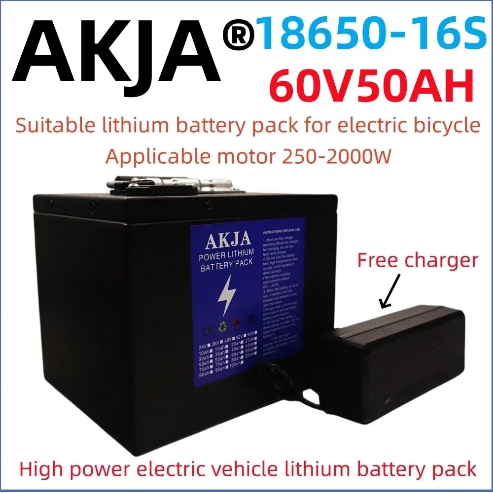 Transportasi cepat udara 60V k - 60V 50Ah Electric Scooter Battery ulasan dan harga