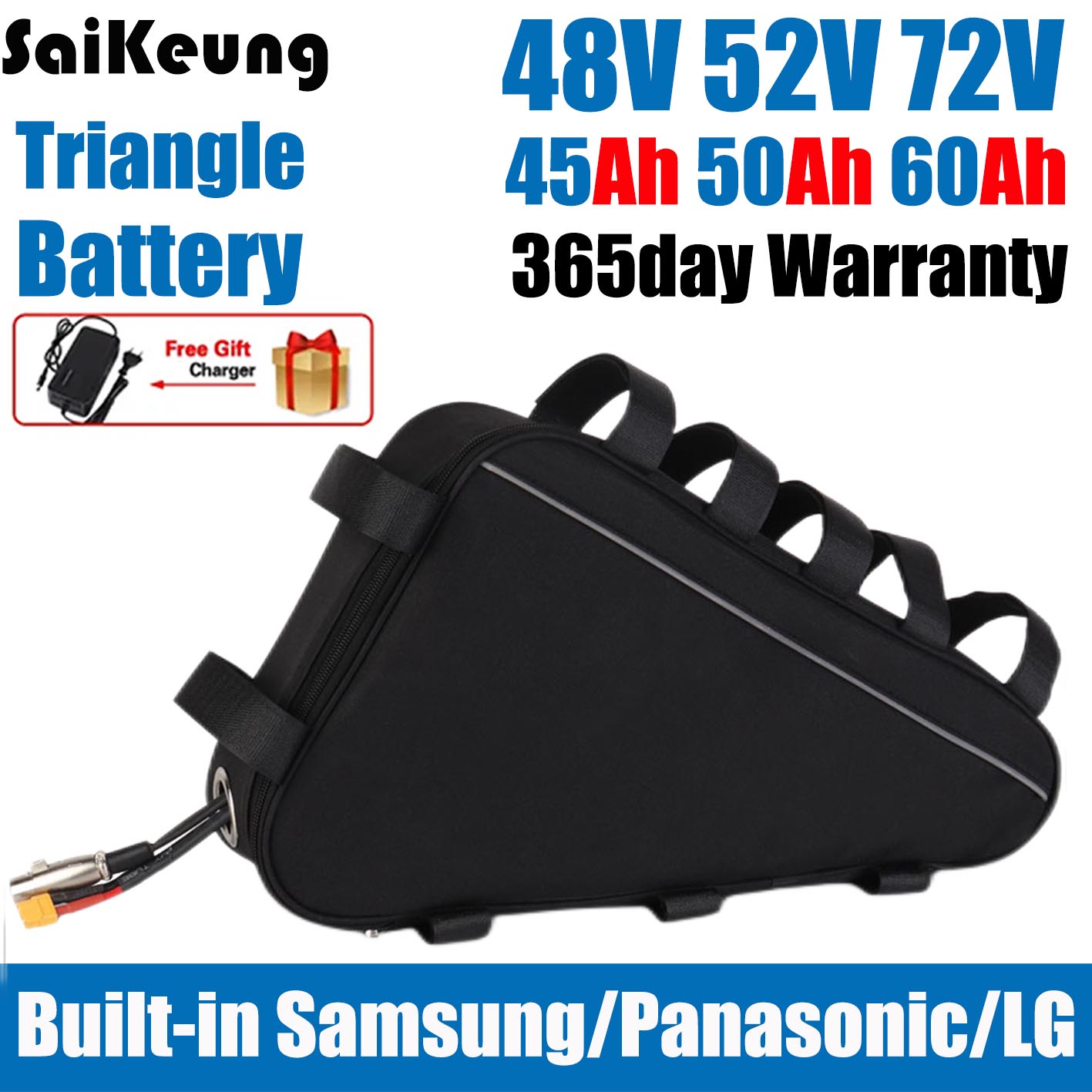 Sepeda Listrik Cham Electric B - 72V 50Ah 21700 Lithium Battery ulasan dan harga
