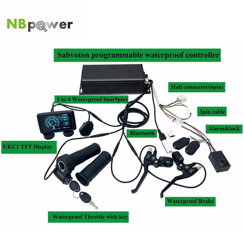 Kontroler Sabvoton SVMC 72V 80 - 72V 100A Sabvoton Controller ulasan dan harga