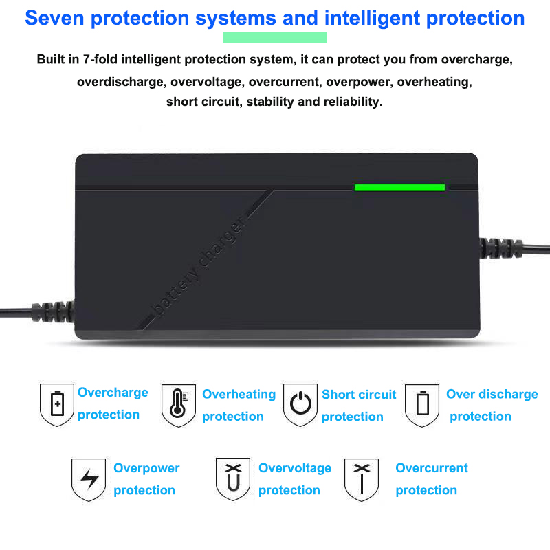 Pengisi daya baterai Lithium,  - 84V 20A Smart Charger ulasan dan harga